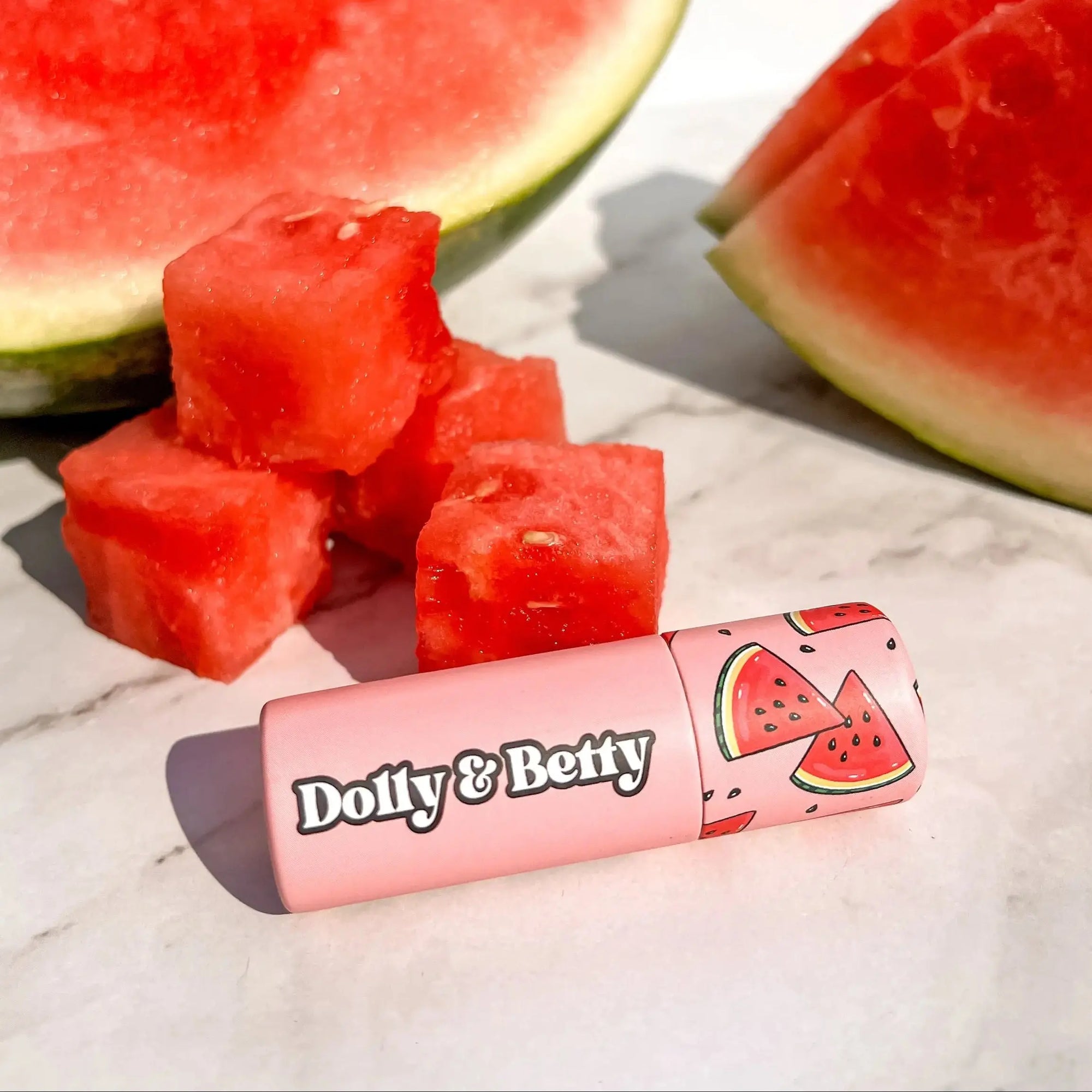 Baume à lèvres saveur melon d'eau Dolly and Betty